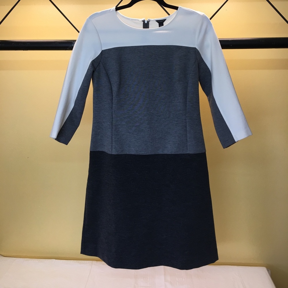 Ann Taylor color block dress size 6