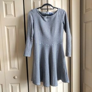 Gap Long Sleeve Stripe Dress