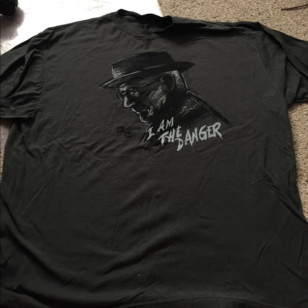 Authentic Breaking Bad "I am the danger" t-shirt