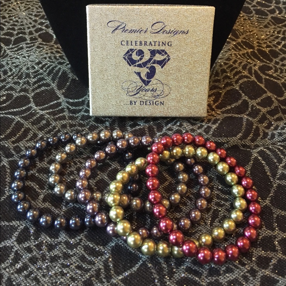 Premier 5 piece pearl bracelet