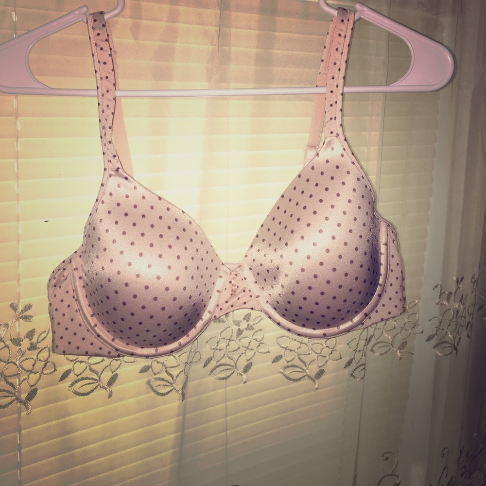Polka dot bra
