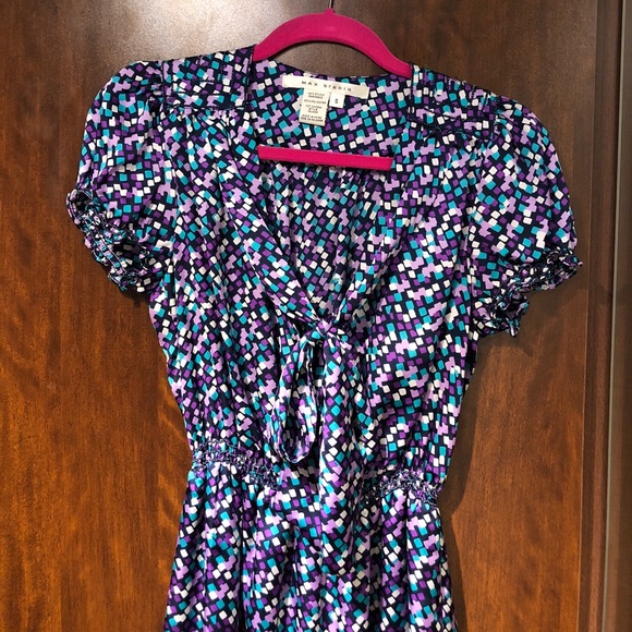 Max Studio Retro-Inspired Short Sleeve Dress - Picture 3 of 7