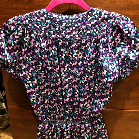 Max Studio Retro-Inspired Short Sleeve Dress - Picture 6 of 7