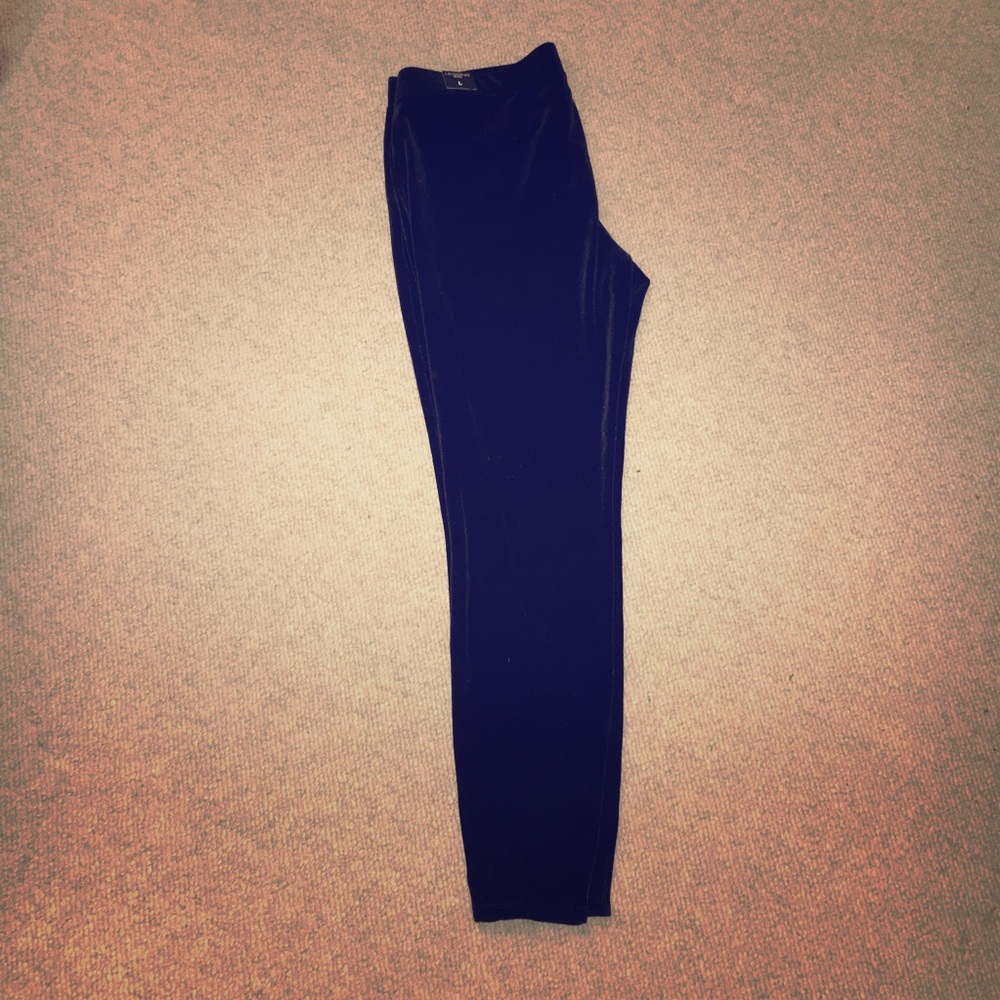 Express Velvet black leggings brand new