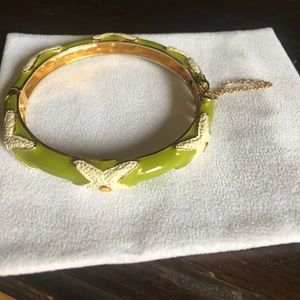 J. Crew hinged enamel bangle