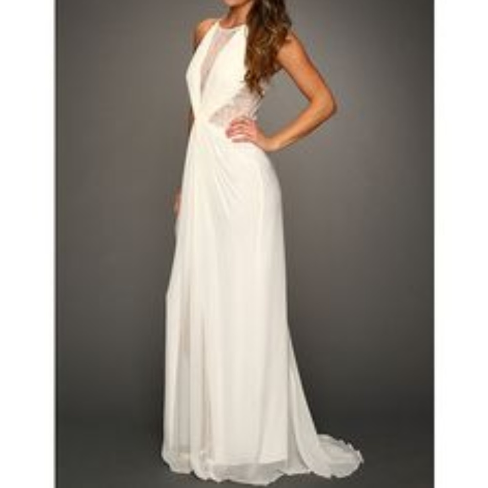 BCBGMaxAzria Maxine dress in gardenia NWT