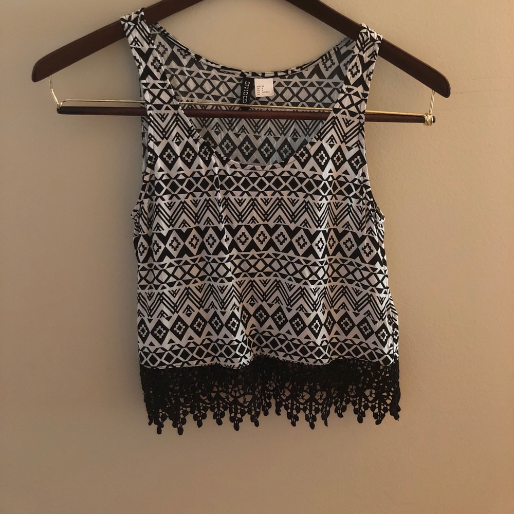 Patterned tank top