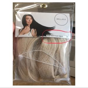 BELLAMI FAUX WRAP PONYTAIL 160G 20" ASH BLONDE