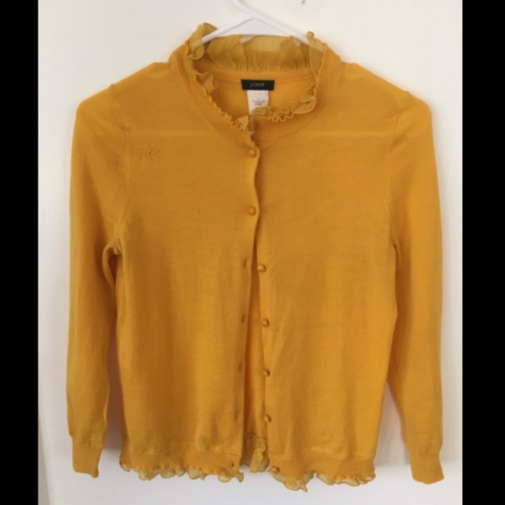 J.crew wool cardigan