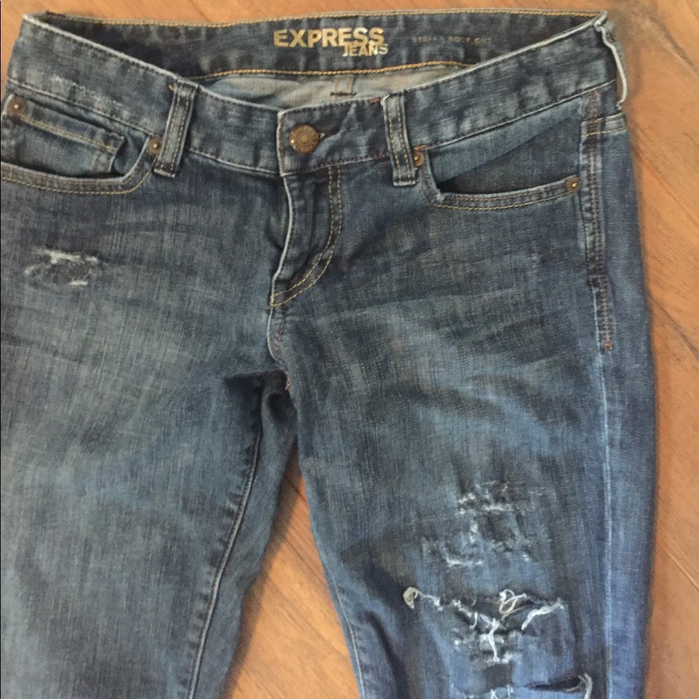 Express Stella boot cut jeans size 6r 👖