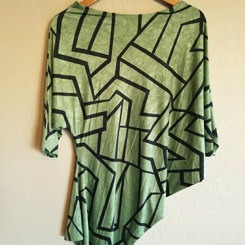 NWT Kanvas Asymmetrical Tunic Sz Small