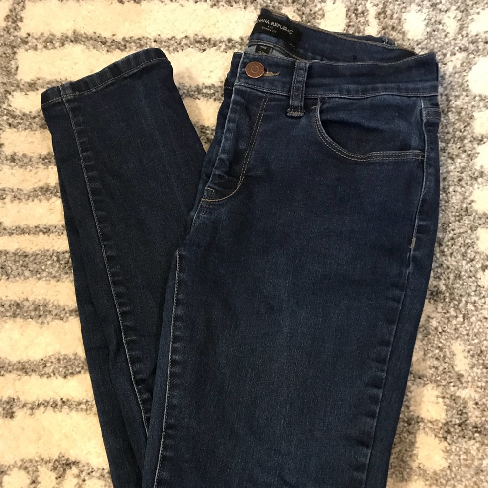 Banana Republic petite Skinny jeans