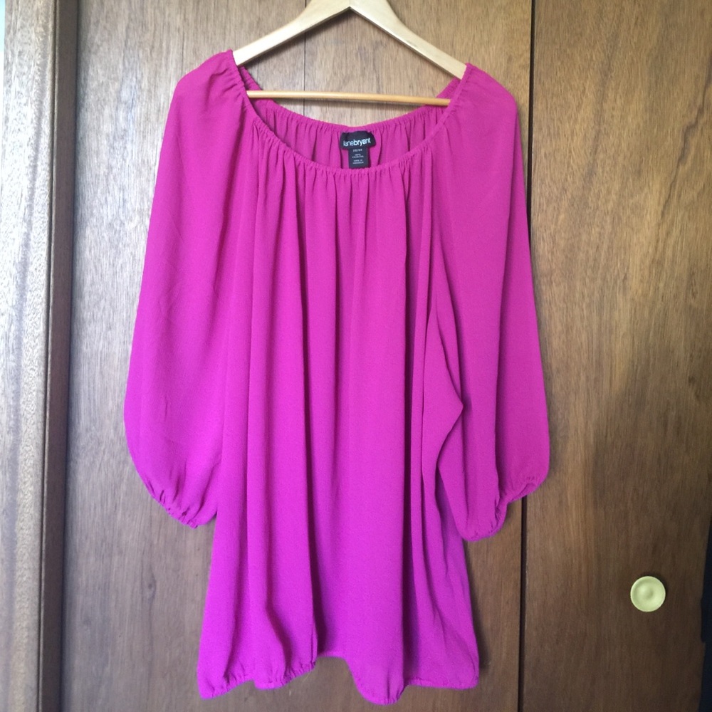 Magenta top