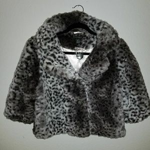 Venus Faux Fur Cropped Coat