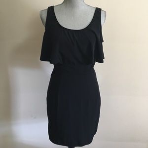 Size Small Open Back Black Dress