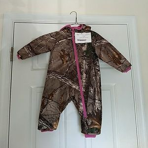 ❄️Camo and Pink Carhart SnowSuit❄️