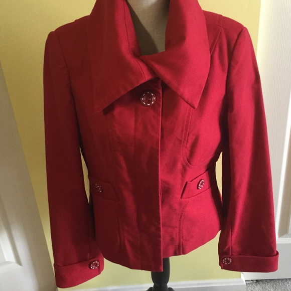 Cache’ Red Jacket SZ 12 - Picture 1 of 8