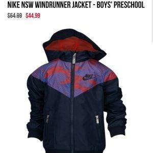 Boys Nike lightweight jacket