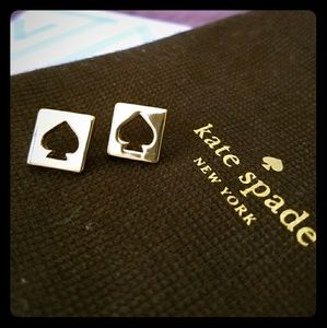 Kate Spade Gold Spade Stud earrings