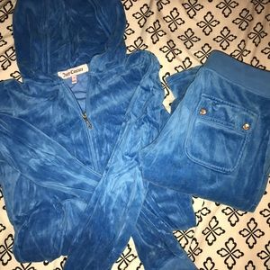 Juicy Couture velvet track suit