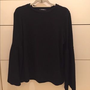 Zara bell sleeve top