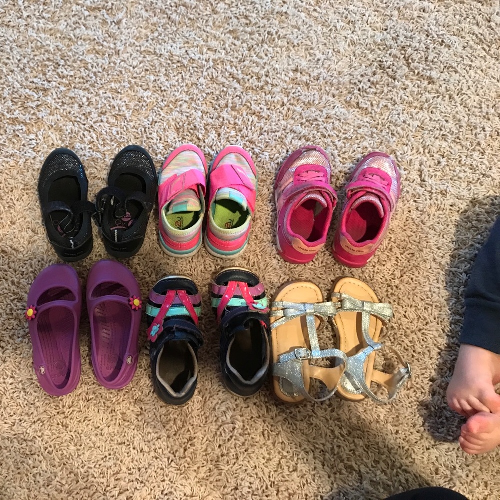 Toddler Girls Size 8-8.5 Shoe Bundle
