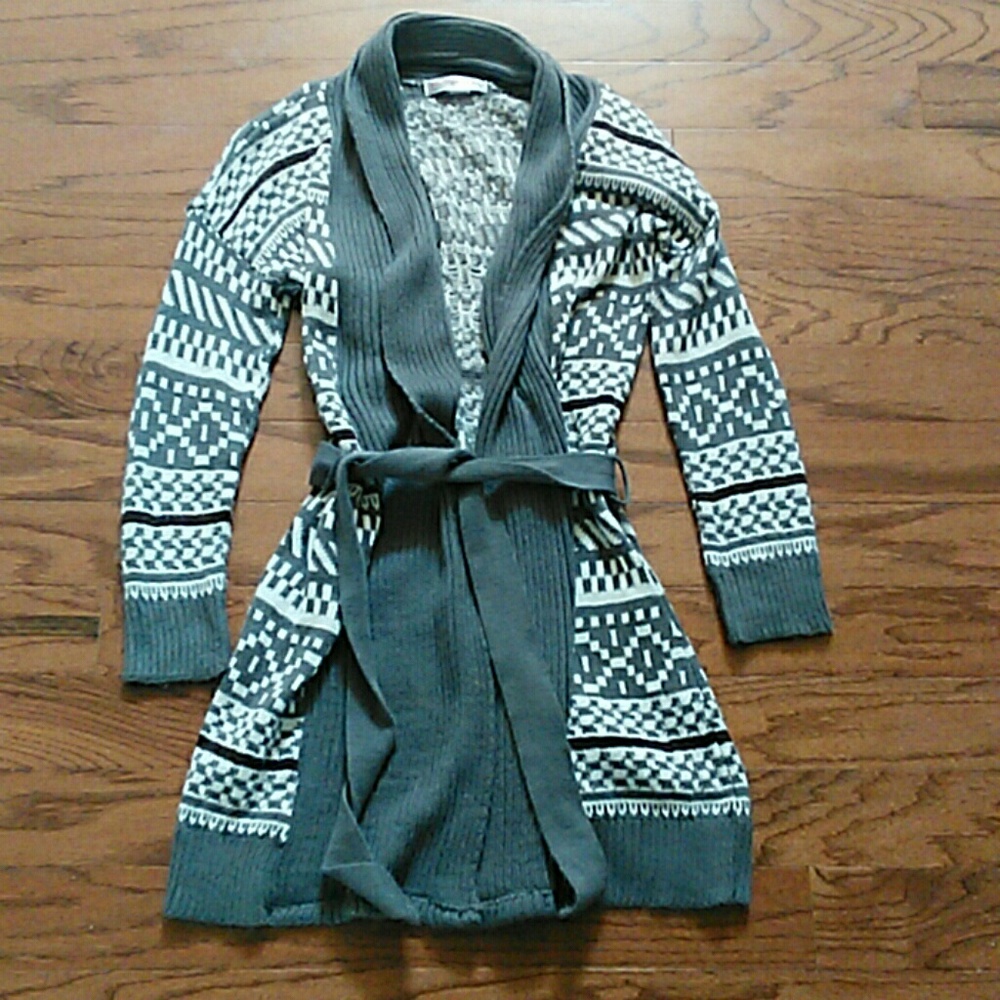 Worn twice Gray cardigan