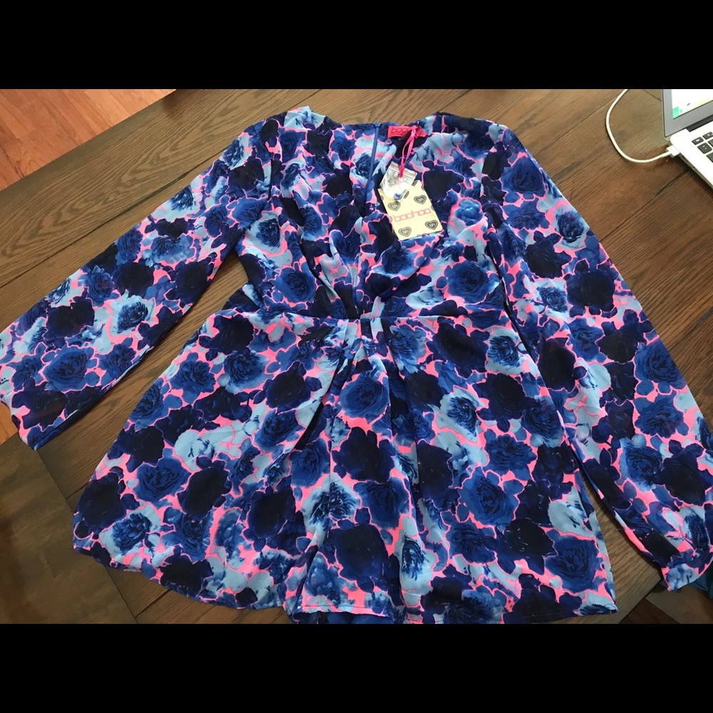 Boohoo romper size 8