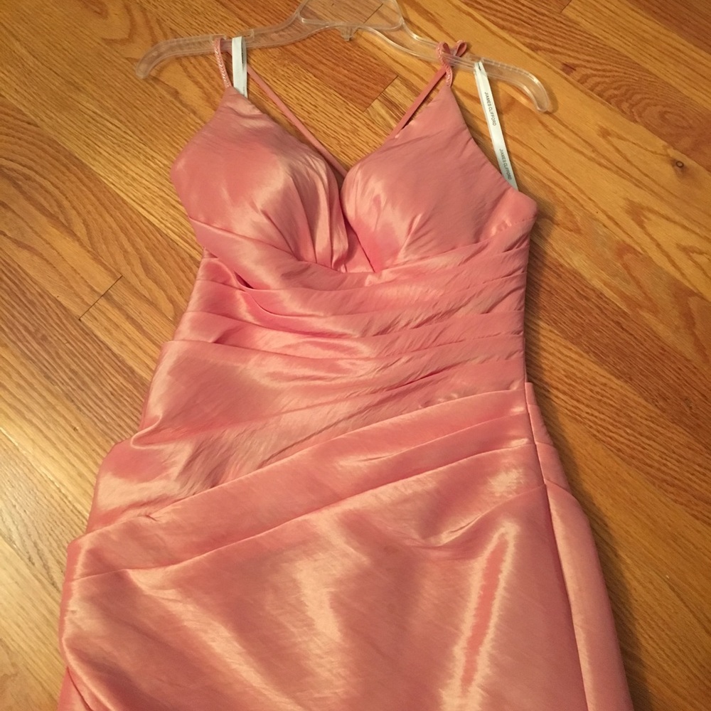 James Clifford coral dress - Picture 2 of 8