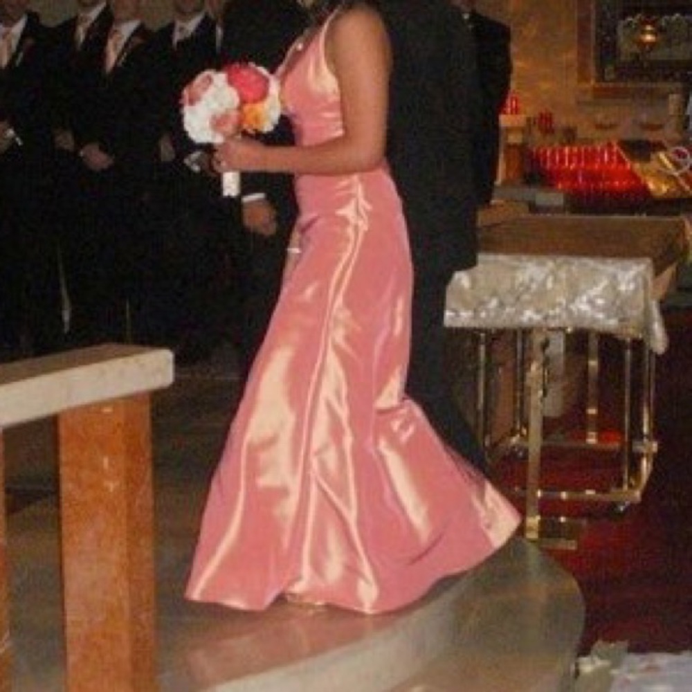 James Clifford coral dress - Picture 3 of 8