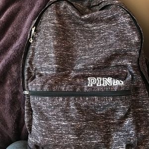 Pink backpack