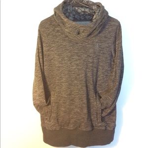 volcom cowl neck hoodie