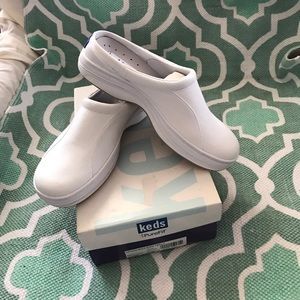 Keds Awaken Mule White Twill 7.5M
