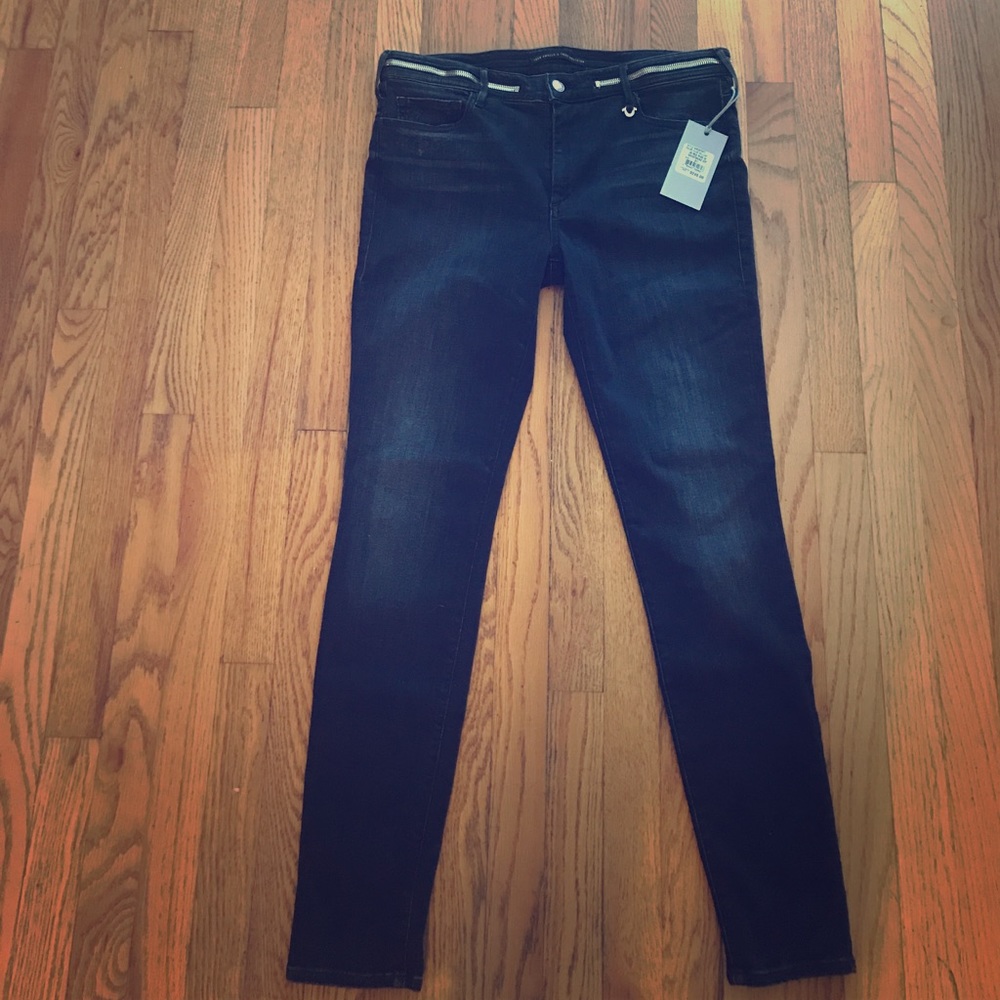 Joan Smalls x True Religion Skinny Jeans