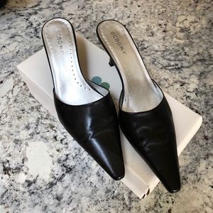 BCBGirls Black slip on heel