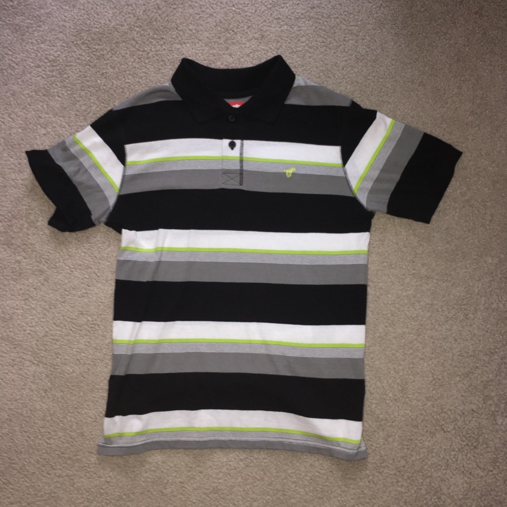 Striped polo