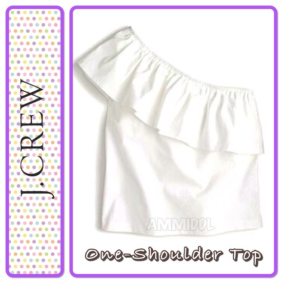 ⬇️$ALE🆕J. Crew One-Shoulder Top - Picture 5 of 6