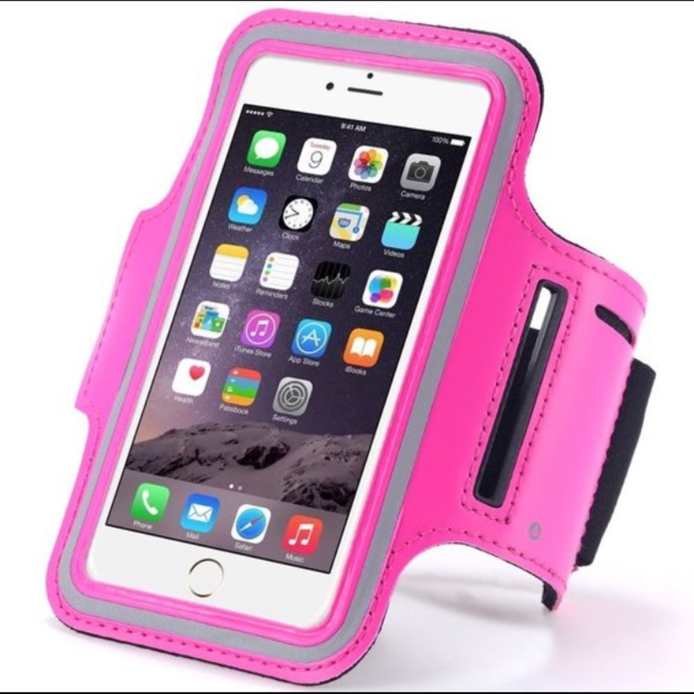 💖CabanaSports hot pink seaside arm wallet