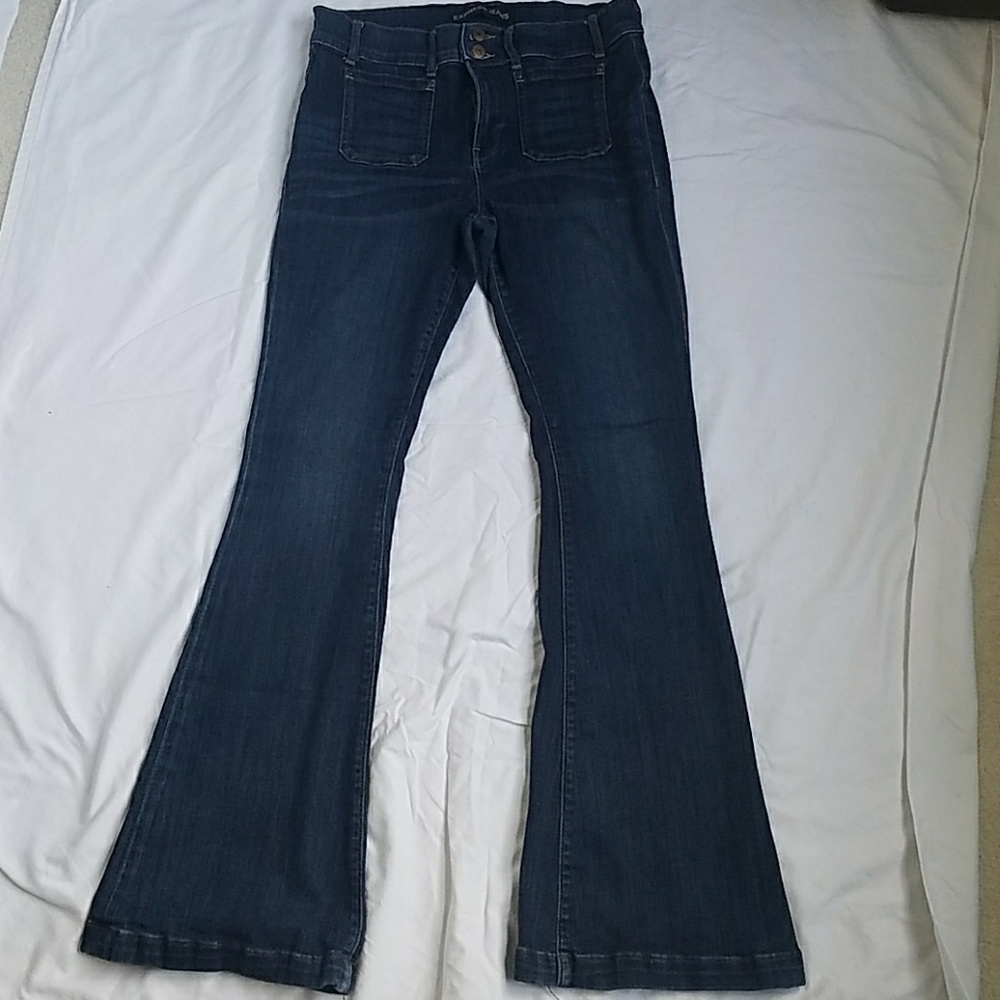 Size 12 Express Bell Flare Jeans