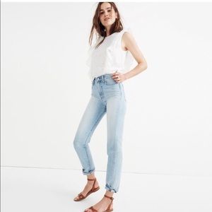Madewell High Waist Summer Jeans