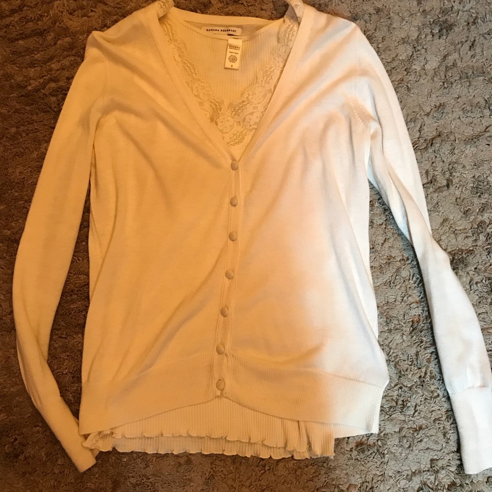Sweater and blouse