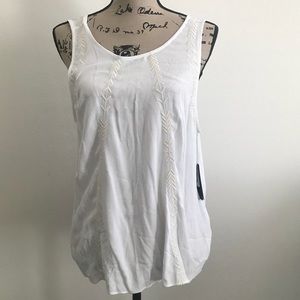 NWT guess tank w/ open back