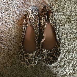 Leopard Lucky Brand Flats