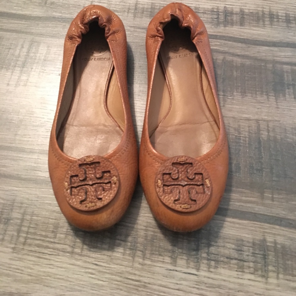 Tory Burch Brown leather flats