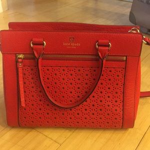 Kate Spade Perri Lane Romy Red Cross Body Bag