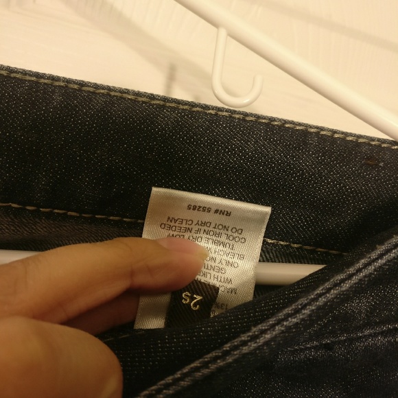 Dark Wash EXPRESS JEANS - Picture 4 of 6