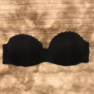 Strapless bra
