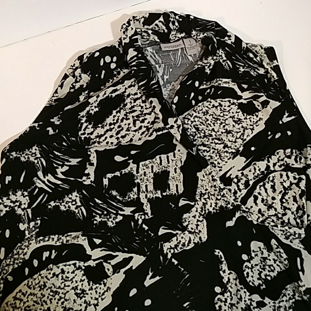 Donating soon Easywear by Chico's Faux Wrap Blouse