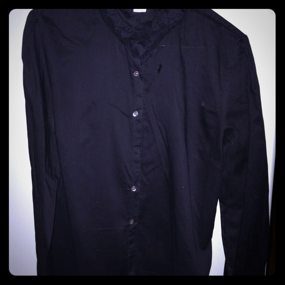 J. Crew black shirt