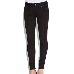 Black lolita skinny jeans